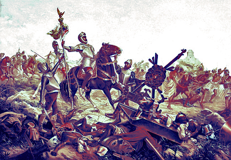triunfo de Cortés en Cholula